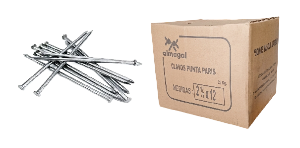 Clavos Punta Paris - Producto